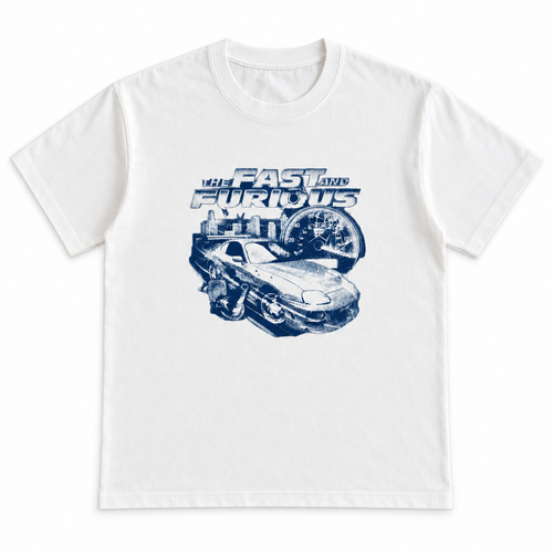 Fast Lane Tee on a plain white background