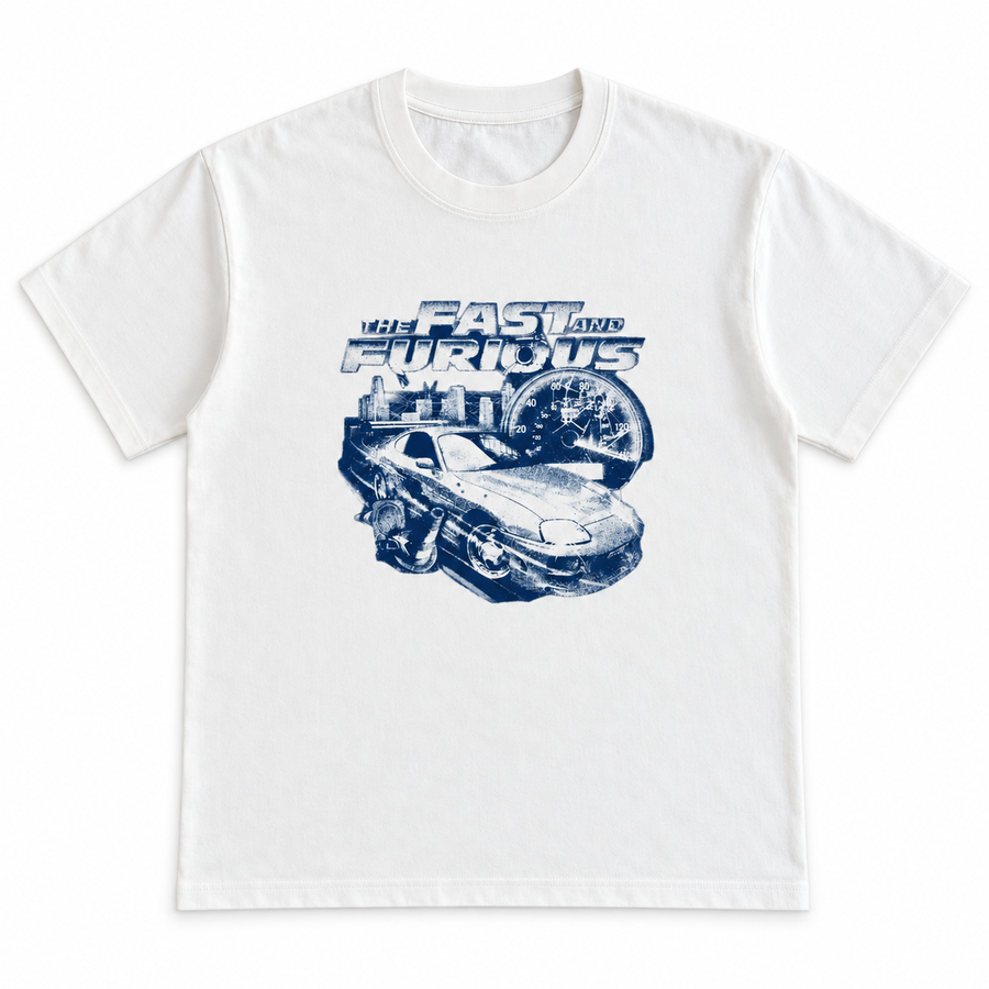 Fast Lane Tee on a plain white background