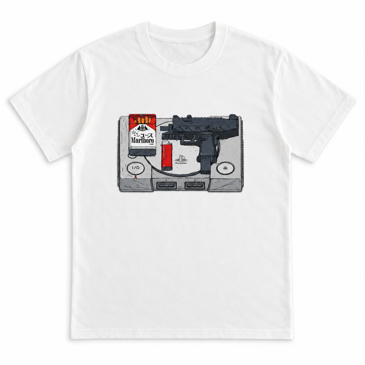 Still Life Tee on a plain white background