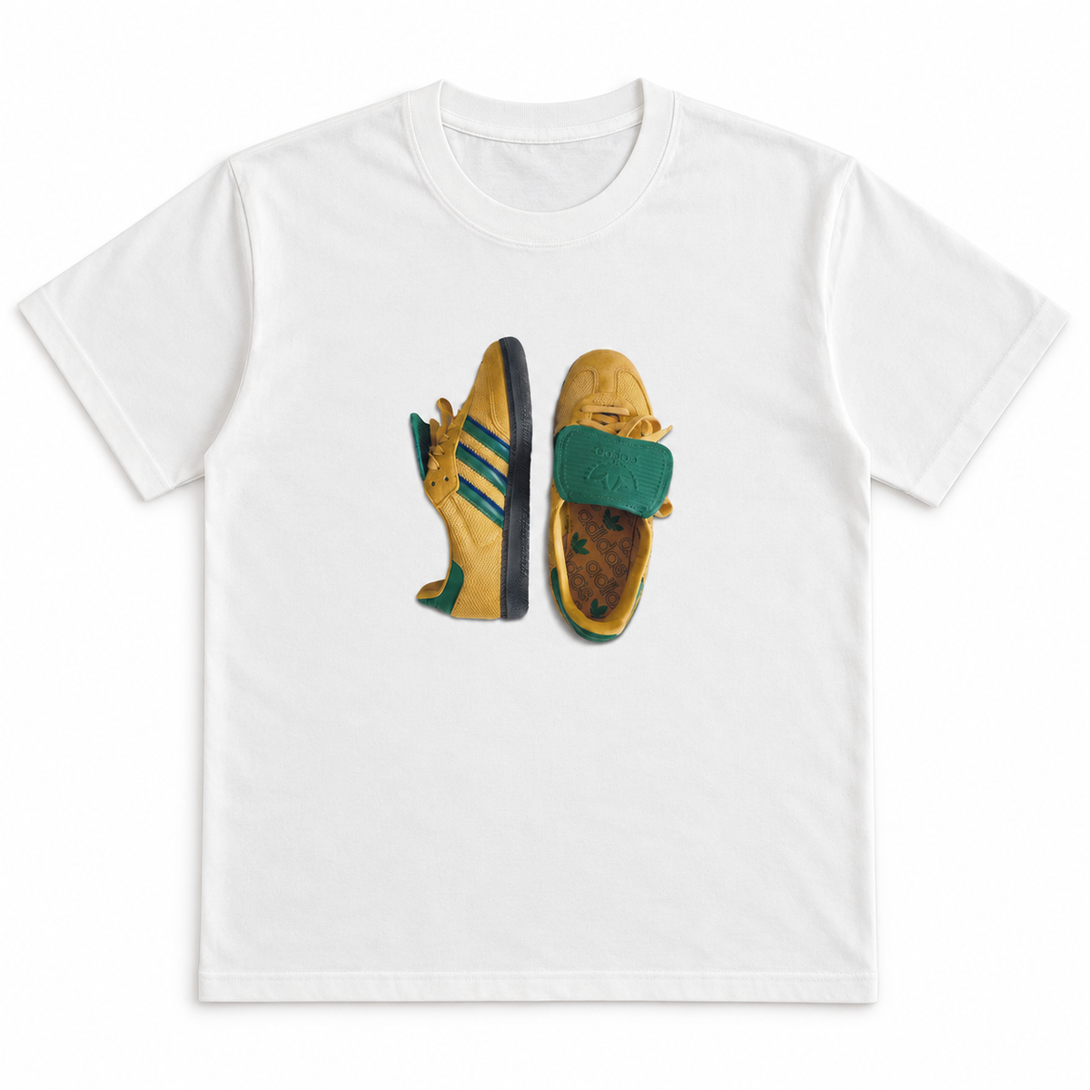 Trainers Tee on a plain white background