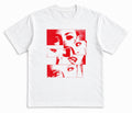 Red Portrait Collage Tee